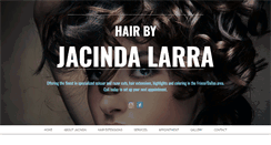 Desktop Screenshot of hairbyjacindalarra.com